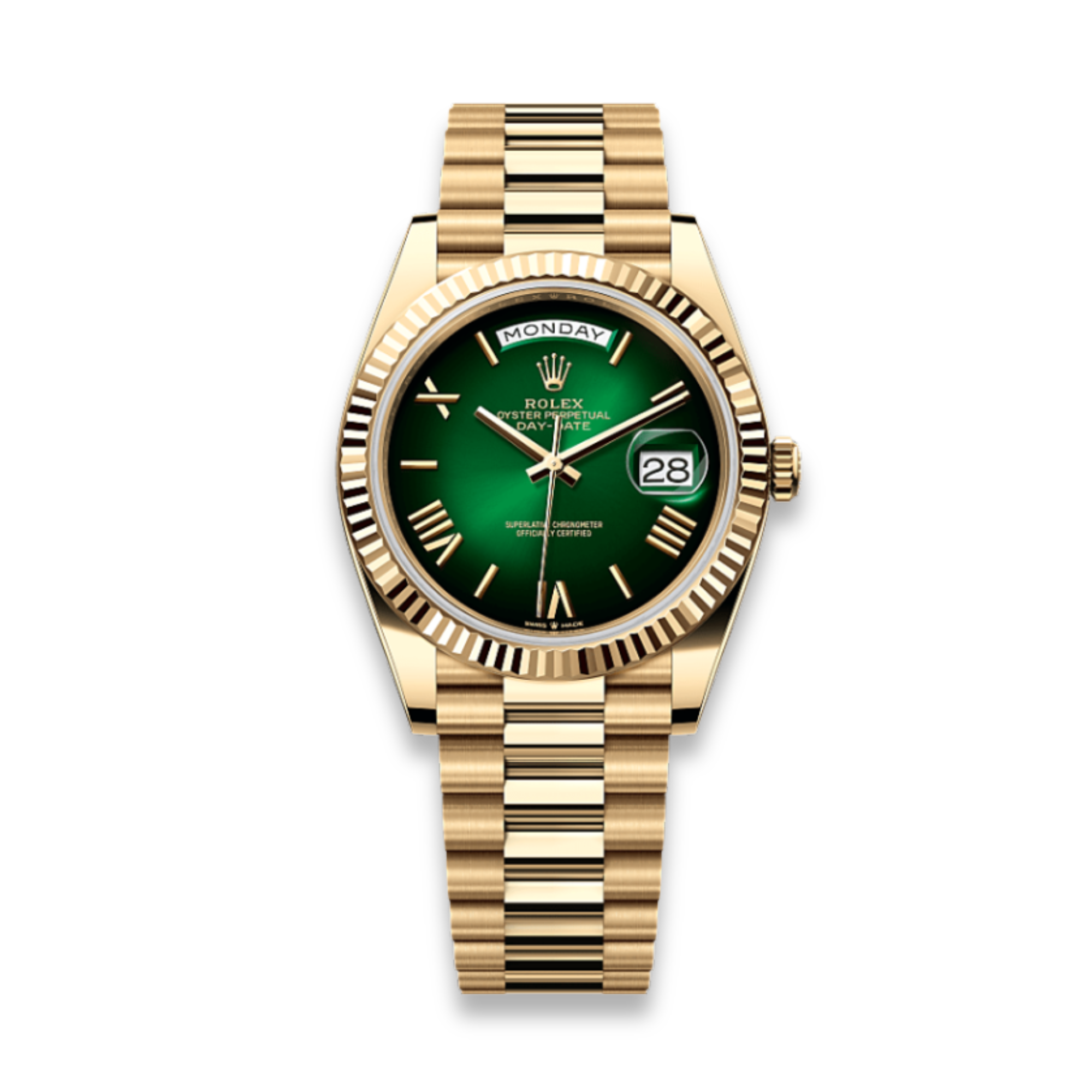 Day-Date 40 Oyster Emerald President