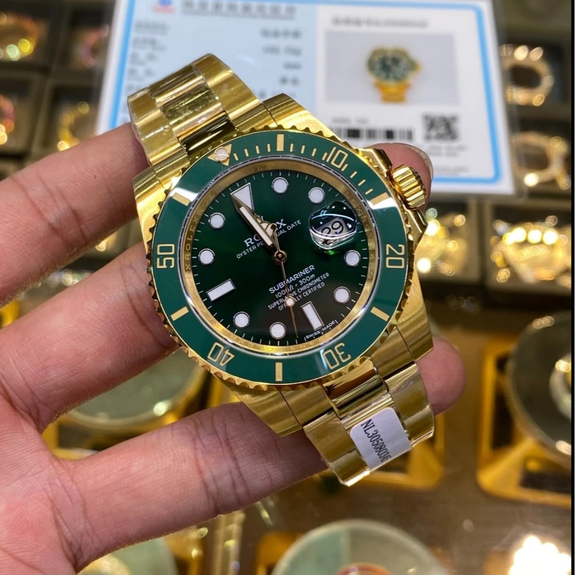Submariner Golden Emerald