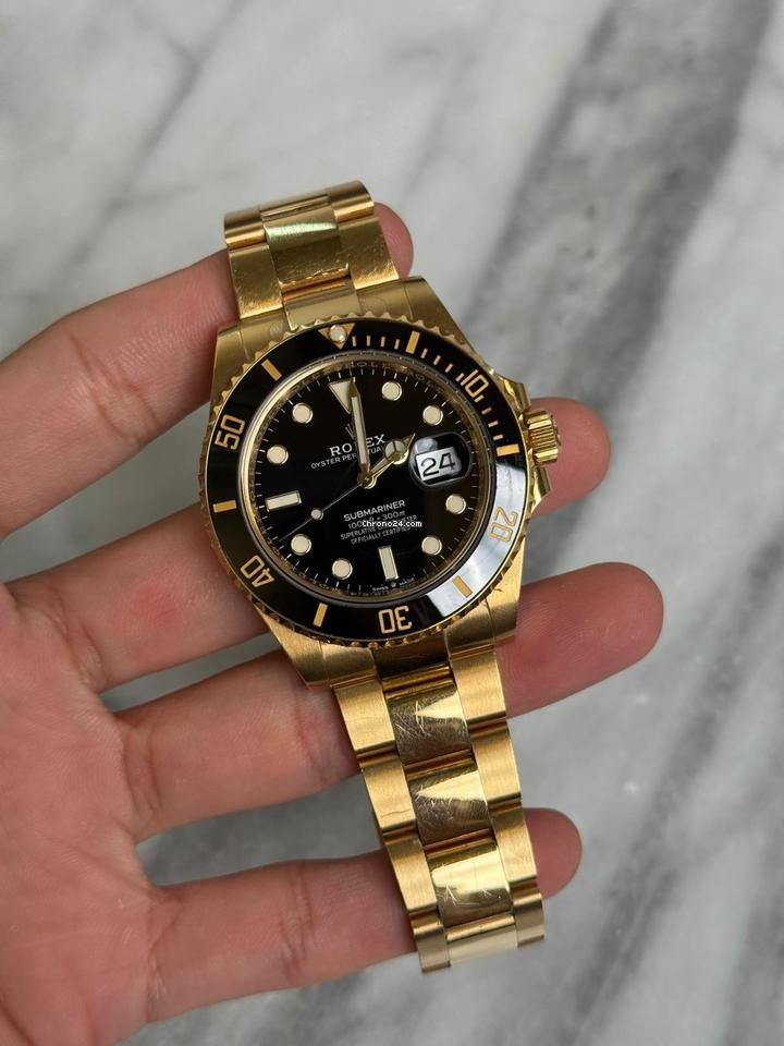 Submariner Obsidian Gold