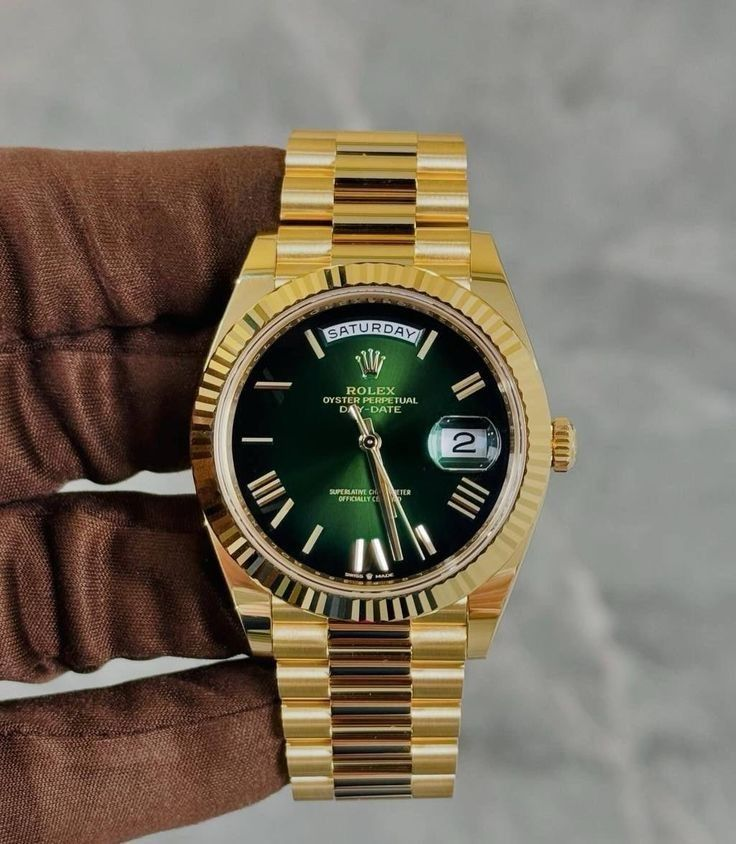 Day-Date 40 Oyster Emerald President